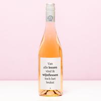 Wijnfles Van alle lessen - Rosé (Blush Rosé) - thumbnail
