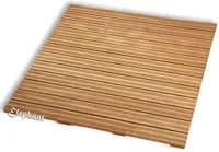 Elephant terrastegel bangkirai hardhout 2,4x100x100cm met fijn ribbel profiel - thumbnail