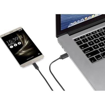 Renkforce USB-kabel USB 3.2 Gen1 (USB 3.0 / USB 3.1 Gen1) USB-A stekker, USB-C stekker 3.00 m Zwart RF-4535908 Renkforce USB-kabel USB 3.2 Gen1 (USB 3.0 / USB 3.1 Gen1) USB-A stekker, USB-C stekker 3.00 m Zwart RF-4535908