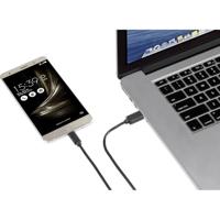 Renkforce USB-kabel USB 3.2 Gen1 (USB 3.0 / USB 3.1 Gen1) USB-A stekker, USB-C stekker 3.00 m Zwart RF-4535908 - thumbnail
