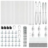 Weidehekwerk Zilver 50 x 1 m Gegalvaniseerd staal - thumbnail