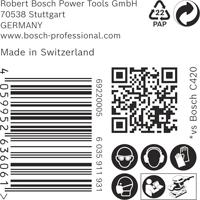 Bosch Accessories 2608901656 Schuurpapier voor vlakschuurmachine Korrelgrootte (num) 80 (l x b) 107 mm x 115 mm 50 stuk(s) - thumbnail