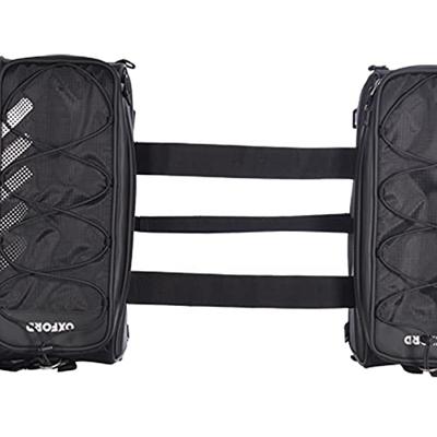 OXFORD zijtassen "p50r fietstassen". side pockets p50r black 2x25l