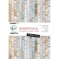 Creative Craftlab • essentials design paper pad shabby wood - thumbnail