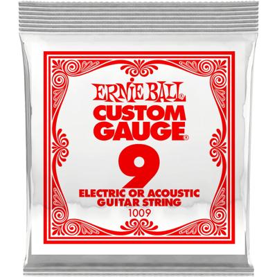 Ernie Ball 1009 Plain Steel .009 losse gitaarsnaar Ernie Ball 1009 Plain Steel .009 losse gitaarsnaar