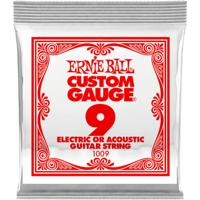 Ernie Ball 1009 Plain Steel .009 losse gitaarsnaar - thumbnail