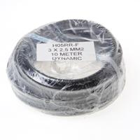 Kabel neopreen zwart 3 x 2.5mm² x 25 meter - thumbnail