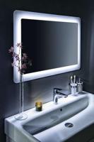 Bekerhouder Sapho Pirenei Hangend 6.9x10.5 cm Chroom / Satijnglas Sapho - thumbnail