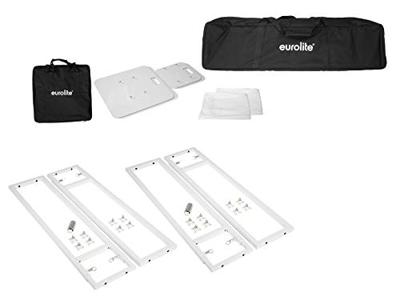 EUROLITE 2x Stage Stand variable incl. Cover and Bag, white - thumbnail