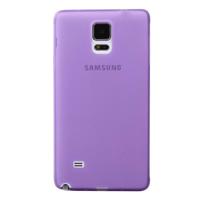 0.3mm ultra-dun Frosted TPU hoesje voor Samsung Galaxy Note 4(paars) - thumbnail