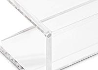 MAUL visitekaartbox acryl met deksel incl. index 11.4x19x7.2cm - thumbnail