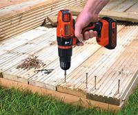 BLACK+DECKER BDCH188N-XJ Accu Klopboormachine | 18 Volt | Excl. accu&apos;s en lader - BDCH188N-XJ - thumbnail