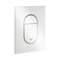 Bedieningsplaat GROHE Arena Cosmopolitan S WC DF 13x17,2cm Alpine Wit - thumbnail