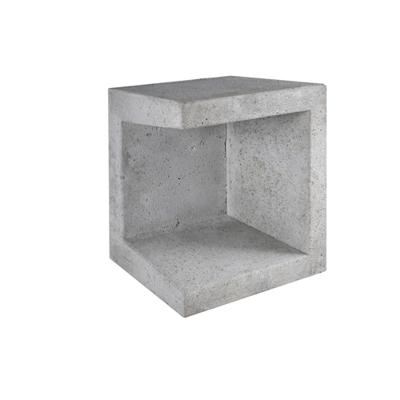 U-element hoek grijs 40x40x50 cm Gardenlux - Gardenlux