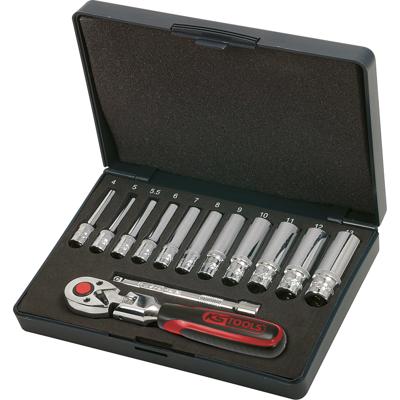 KS Tools 918.0613 918.0613 Dopsleutelset KS Tools 918.0613 918.0613 Dopsleutelset
