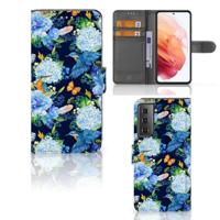 Telefoonhoesje | Met pasjeshouder | voor Samsung Galaxy S21 IJsvogel - thumbnail