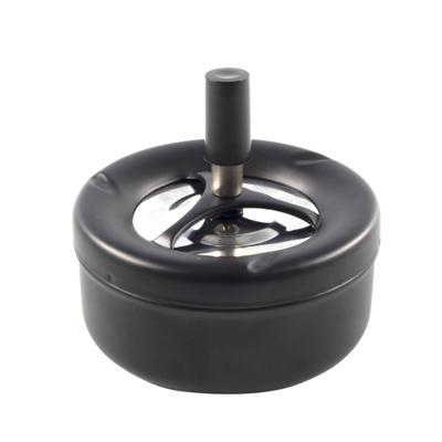 Asbak Druk Mat Zwart Rond 11 Cm Asbak Druk Mat Zwart Rond 11 Cm