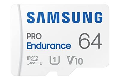 Samsung PRO Endurance 64GB + Adapter - MicroSD Kaart