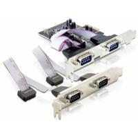 Delock 4 x serial PCI Express card PCI Express kaart PCIe - thumbnail