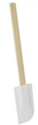 Metaltex pannenlikker houten/wit