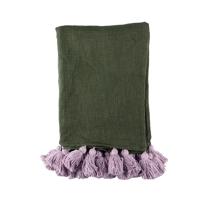 KAAT Amsterdam KAAT Amsterdam Advance Plaid - Groen 130 x 170 cm - thumbnail