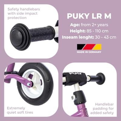 Puky loopfiets Perky - paars