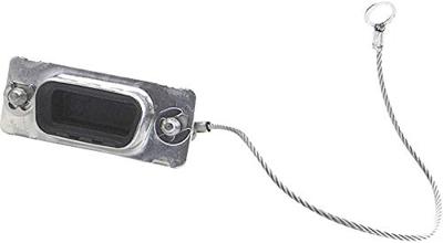 Conec 15-000020 15-000020 Afdekkap Zilver 1 stuk(s)