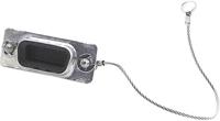 Conec 15-000020 15-000020 Afdekkap Zilver 1 stuk(s) - thumbnail