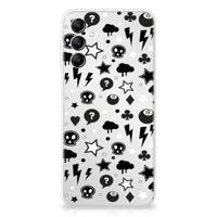 Silicone Back Case Samsung Galaxy A14 5G Silver Punk - thumbnail