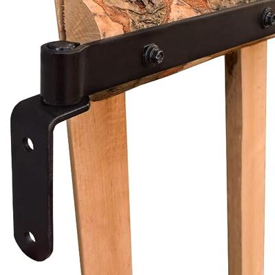 vidaXL Poort enkel 100x120 cm geïmpregneerd hazelaarhout