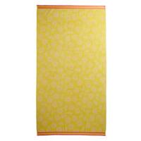 KAAT Amsterdam strandlaken Citrus Delight (100x180 cm) Geel/roze - thumbnail
