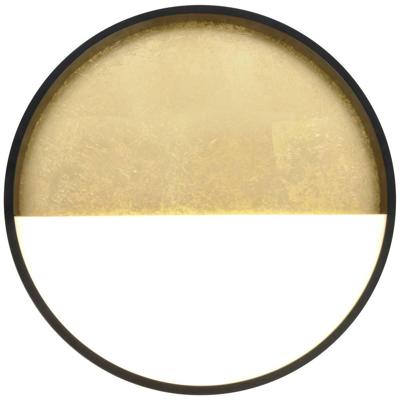 ECO-Light 9350 M GO VISTA LED-plafondlamp LED 32 W Goud, Zwart ECO-Light 9350 M GO VISTA LED-plafondlamp LED 32 W Goud, Zwart