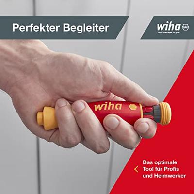 Wiha 45296 | PocketMax® electric | Schroevendraaier met bitmagazijn | 4 slimbits - 45296 - thumbnail