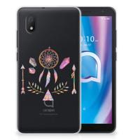 Alcatel 1B (2020) Telefoonhoesje met Naam Boho Dreamcatcher - thumbnail