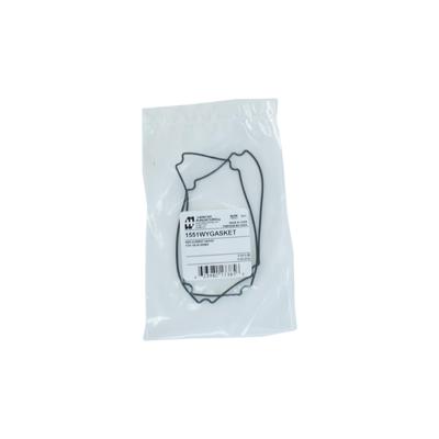 Hammond Electronics 1551WYGASKET Afdichting Silicone Zwart (b x h) 50 mm x 100 mm 2 stuk(s)