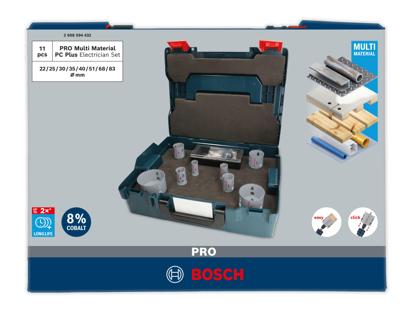 Bosch Accessories 2608594432 2608594432 Gatenzaagset 22 mm, 25 mm, 30 mm, 35 mm, 40 mm, 51 mm, 68 mm, 83 mm 1 stuk(s) Bosch Accessories 2608594432 2608594432 Gatenzaagset 22 mm, 25 mm, 30 mm, 35 mm, 40 mm, 51 mm, 68 mm, 83 mm 1 stuk(s)
