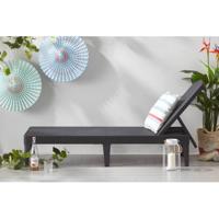 Solstol Allibert Jaipur Donker grijs 187 x 58 x 29 cm - thumbnail