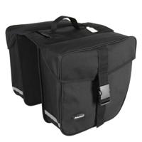 Haberland dubbele tas "e-bike m" double bag e-bike m black - thumbnail