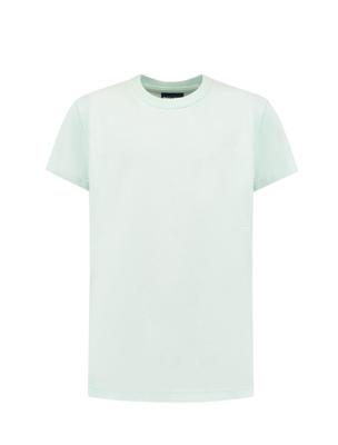 Ballin Zomer t-shirt jongens - licht groen - Floral initial