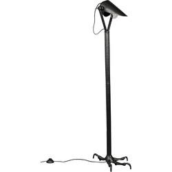 Dutchbone Vloerlamp 'Falcon' 137cm, kleur Zwart Dutchbone Vloerlamp 'Falcon' 137cm, kleur Zwart