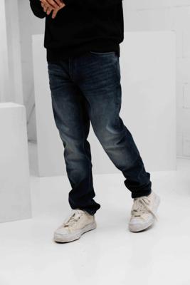 Pure Path The Ryan Jeans W3008 Heren Donkerblauw - Maat 32 - Kleur: Donkerblauw | Soccerfanshop Pure Path The Ryan Jeans W3008 Heren Donkerblauw - Maat 32 - Kleur: Donkerblauw | Soccerfanshop