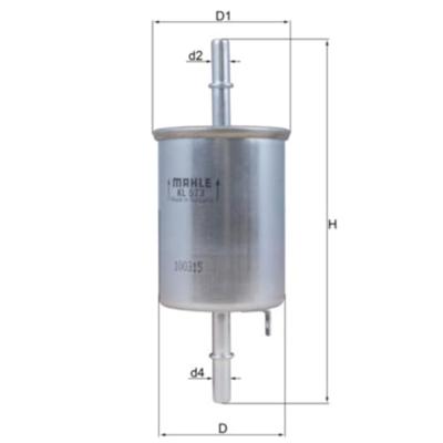 Brandstoffilter KL573