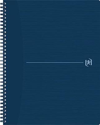 Oxford Origin spiraalschrift, ft A4+, 140 bladzijden, gelijnd, blauw Oxford Origin spiraalschrift, ft A4+, 140 bladzijden, gelijnd, blauw