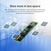 Transcend 830S SATA M.2 SSD 2280 harde schijf 512 GB M.2 SATA 6 Gb/s - thumbnail