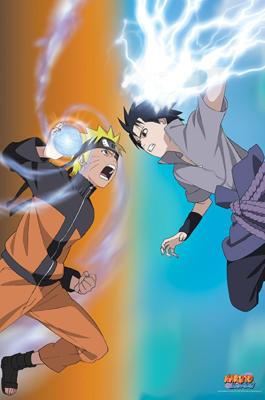 Poster Naruto Shippuden - Naruto Sasuke 61x91,5cm Poster Naruto Shippuden - Naruto Sasuke 61x91,5cm