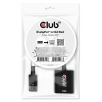 Club 3D displayport 1.1 naar vga active adapter (zwart) - thumbnail
