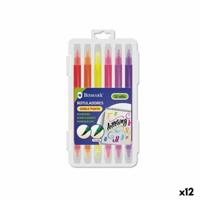 Set Viltstiften Bismark LETTERING Multicolour 12 Onderdelen (12 Stuks) - thumbnail