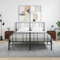 Nachtkastjes 2 st 40x35x47,5 cm bewerkt hout bruin eikenkleur - thumbnail