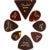 Fender All Shapes Celluloid Medley Tortoise Shell Medium (8 stuks) - thumbnail
