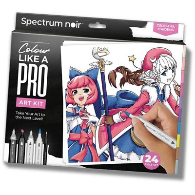 Creativ Company Hobbyset illustratie, celestial maidens, diverse kleuren, 1 doos